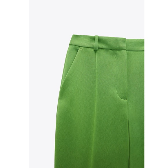 Zara straight fit central seam pants - Picture 4 of 11